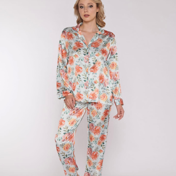 Pyjama Satin Imprimé