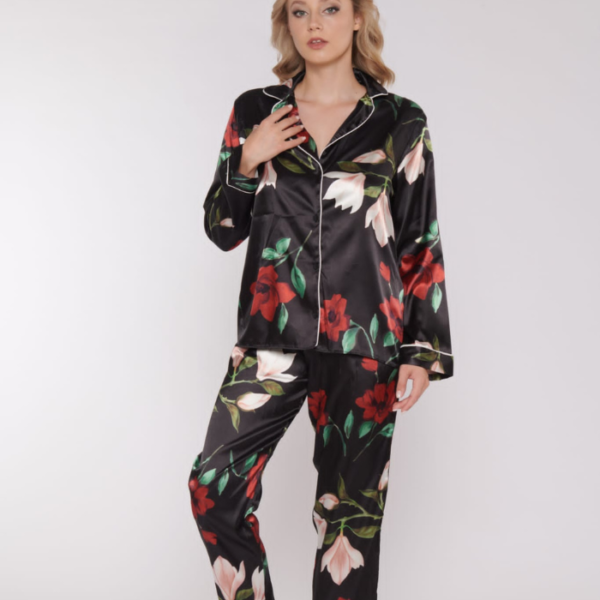 Pyjama Satin Imprimé